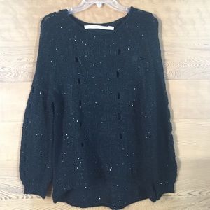 PIPPA LYNN black sweater O/S
